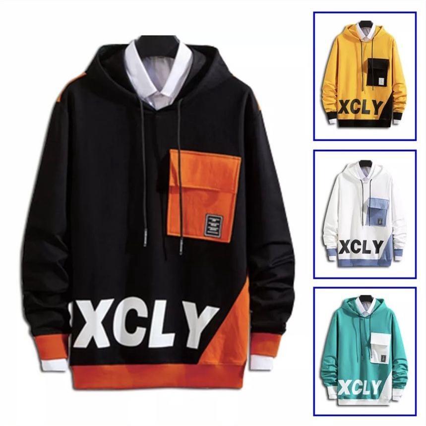 ÁO HOODIE UNISEX NAM NỮ XCLY TÚI HỘP