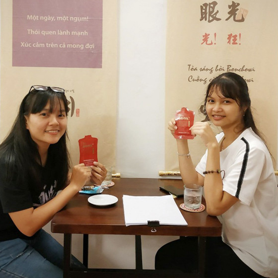 Đông Trùng Hạ Thảo Lên Men Bonchowi Hàn Quốc Màu Đỏ Chiết Xuất 33.5%