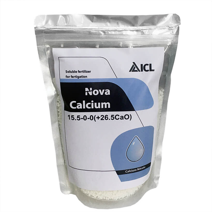Phân Bón Israel NovAcid Calcium 15.5-0-0 , Hoà Tan 100% Hạn chế rụng trái non, tăng đậu trái và sức đề kháng cho cây trồng