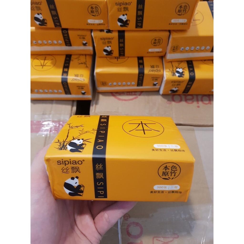 THÙNG 30 GÓI GIẤY ĂN GẤU TRÚC SIPIAO