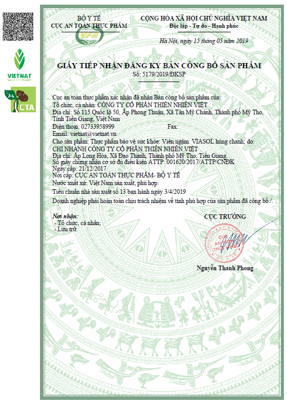 VIÊN NGẬM THẢO MỘC HÚNG CHANH VIASOL HỔ TRỢ GIẢM HO - Hộp/100 viên