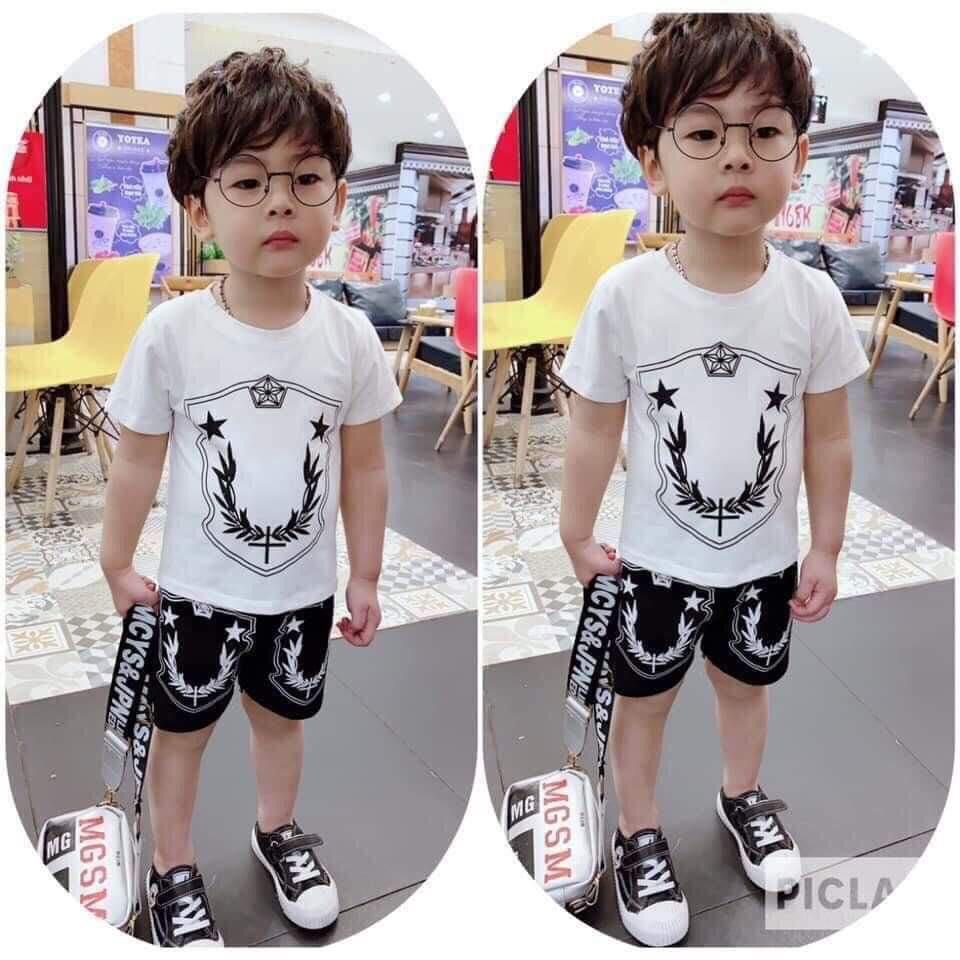 Bộ cộc tay chữ Z bé trai