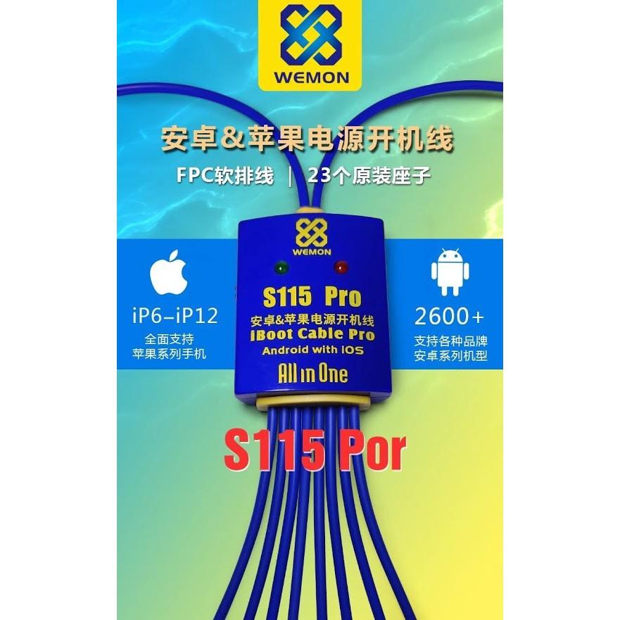 Dây cấp nguồn cho iPhone & Android Wemon S115 Pro