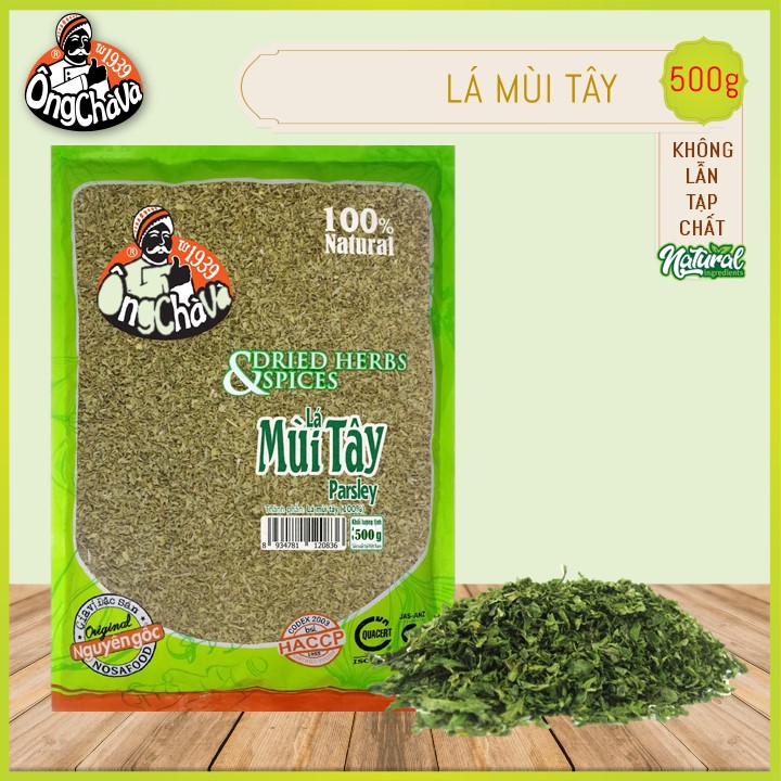 Lá Mùi Tây Ông Chà Và 500g