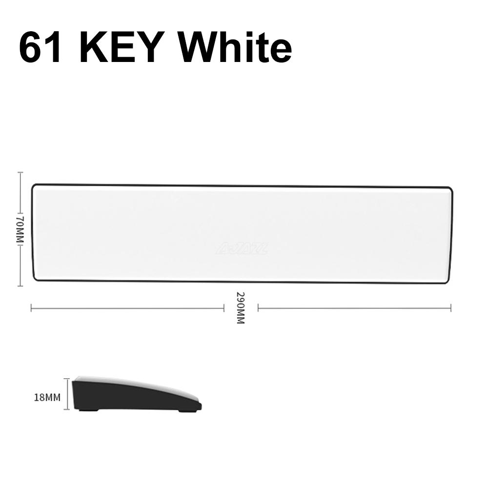 Ajazz cổ tay nghỉ ngơi bàn phím cơ 61/87/104 Keys Bàn phím Bàn phím Hỗ trợ bộ nhớ mềm Memory Memory Boam Bàn tay PU Leather