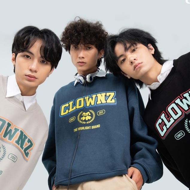 Áo sweater cograue nỉ bông Academy basic dài tay cổ tròn form rộng nam nữ ulzzang