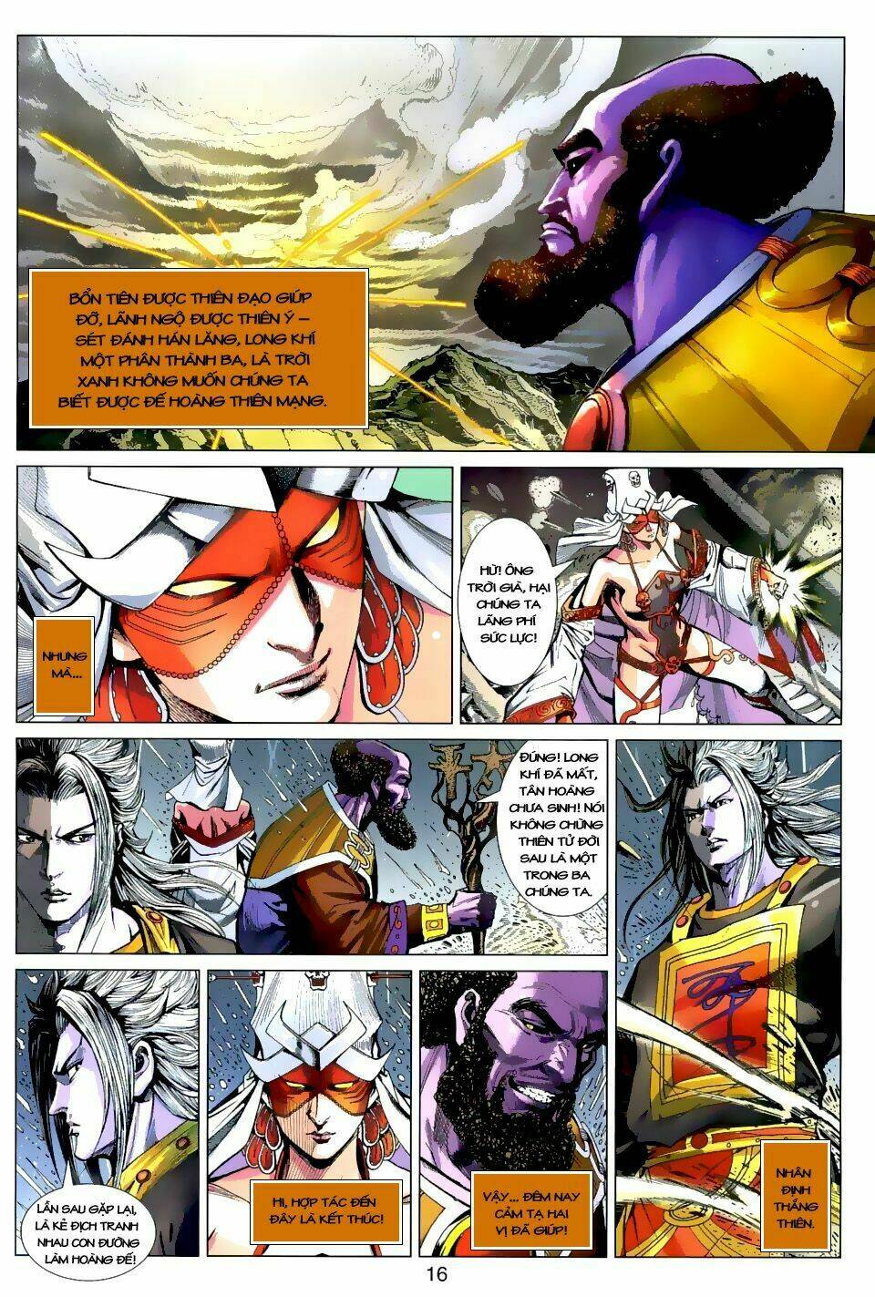 thiên tử truyền kỳ 7 - tam quốc kiêu hoàng chapter 3 16