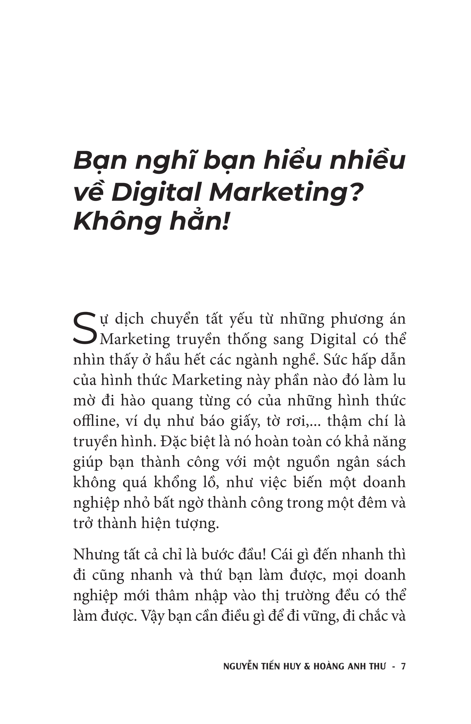 Digital Marketing - Chiến Lược Là Lược Đi Để Chiến