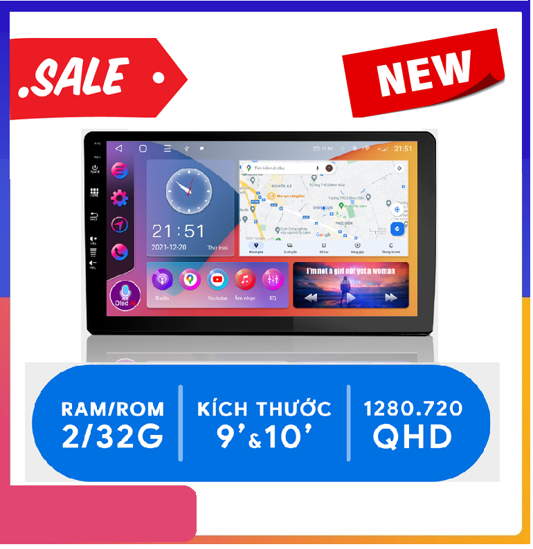 BỘ Màn hình DVD android A.5.lắp sim 4G thu phát wifi dễ dàng,cho xe KIA CARENS+MẶT DƯỠNG&JACK NGUỒN THEO XE KÍNH CƯỜNG LỰC 2.5 D, chỉ đường tiện ích, màn hình ô tô cho các dòng xe