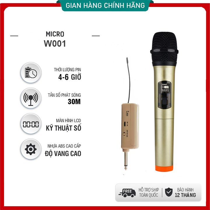 Bộ Micro không dây karaoke chuyên nghiệp ONTEKCO | E6S plus+| MV02 plus+ | BEST SOUND U-W301 plus+ | W003 plus+