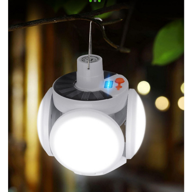 ĐÈN LED NĂNG LƯỢNG MẶT TRỜI, SẠC ĐIỆN NGOÀI TRỜI SÂN VƯỜN, CẮM TRẠI, TRỒNG CÂY, HỘI CHỢ