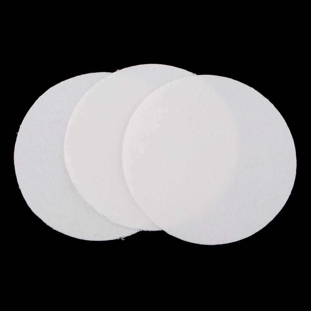 30 Sheet Ceramic Fiber Round Microwave Kiln Glass Fusing Paper, Dia 115mm