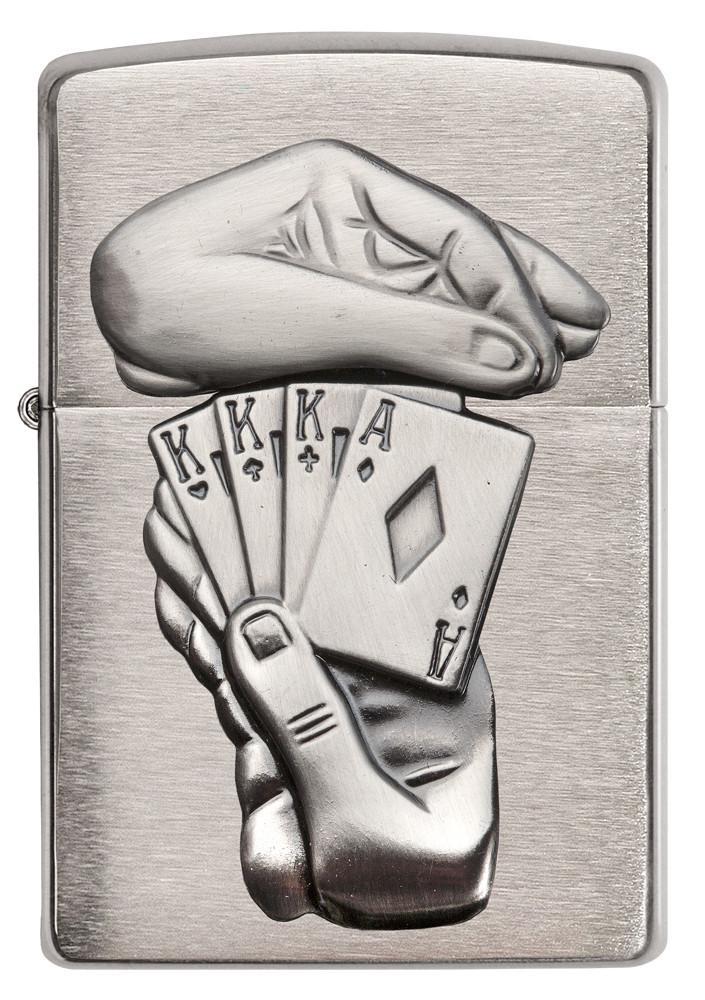 Bật Lửa Zippo Full House Emblem 29396