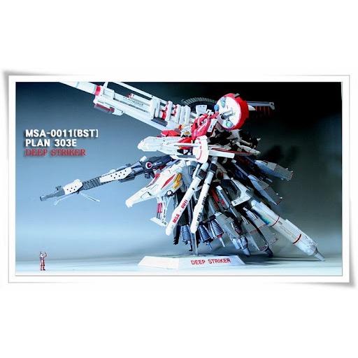 Mô hình giấy 3D Gundamm 303E - Deep striker