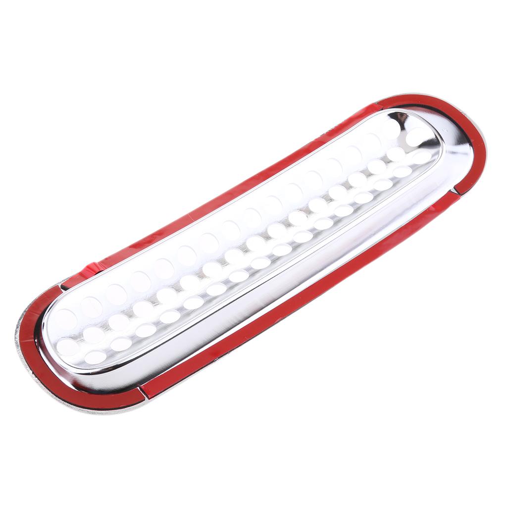 7 Pieces Chrome Car Front Grille Cover Insert Mesh Grill for Jeep Wrangler