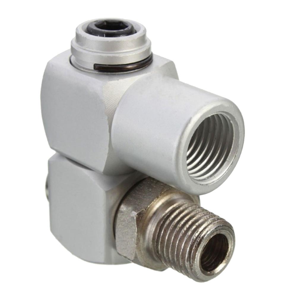 Đầu Khớp Nối Khí Nén Xoay 360 Độ 1/4 Chuyên Dụng