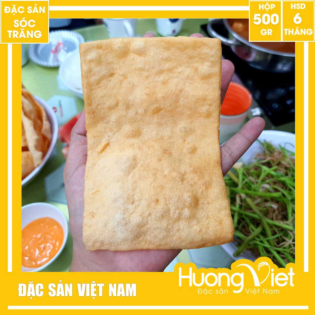 Đặc Sản Sóc Trăng - Bánh Phồng Tôm Liễu Trân Thượng Hạng 500G, Bánh Phồng Tôm Sóc Trăng Đậm Đà Tôm