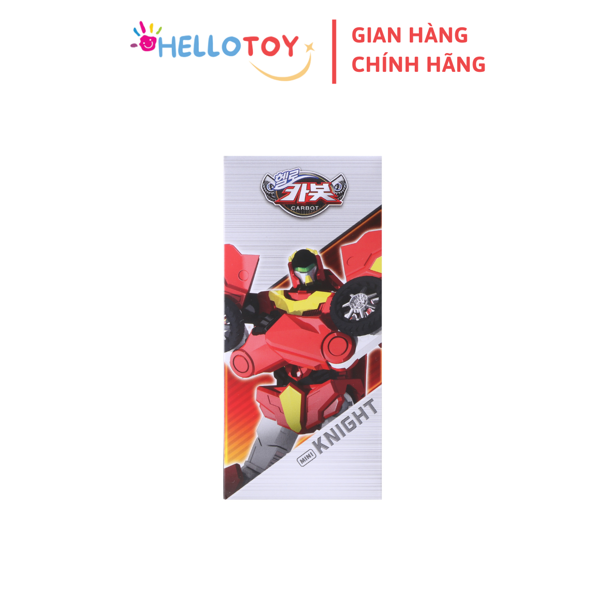 Đồ Chơi Mô Hình Lắp Ráp Xe Hơi Biến Hình HELLO CARBOT Mini Knight