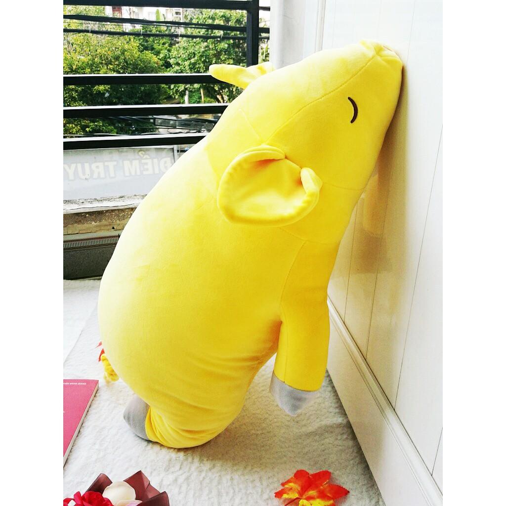 GẤU BÔNG HEO LƯỜI NẰM NGỦ