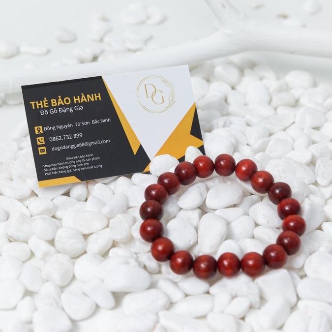 Vòng phong thủy may mắn gỗ hương 8mm, 10mm