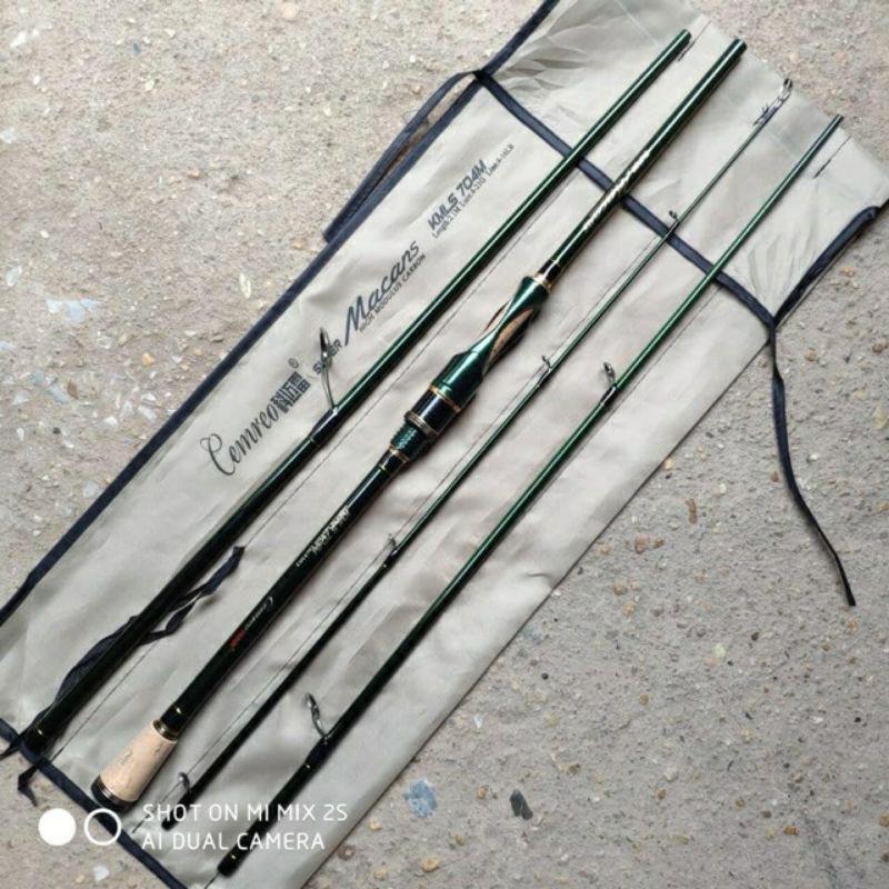 Cần lure 4 khúc cemreo super macans chính hãng