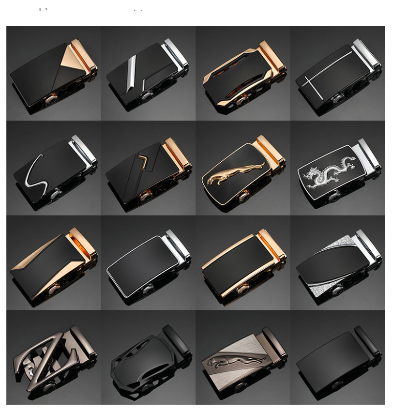 Khóa thắt lưng nam khóa tự động khóa thắt lưng hợp kim cao cấp phong cách sang trọng