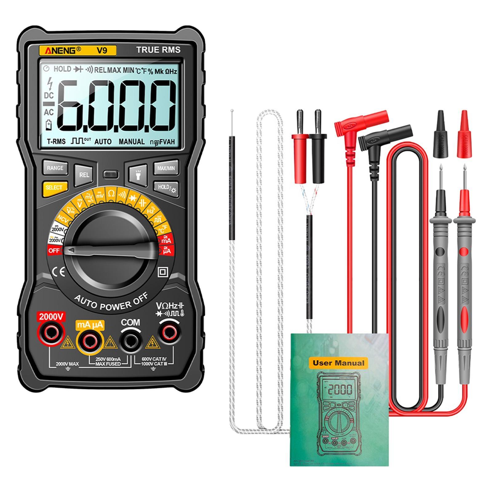 Portable Digital Tester Meter Test Handheld Digital Meter for Circuit Board