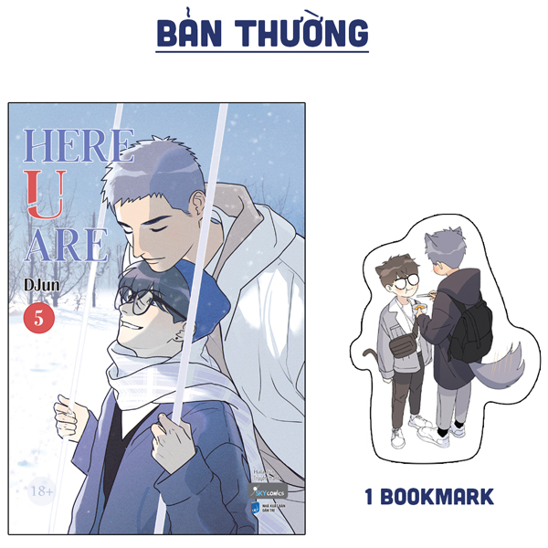 Here U Are - Tập 5 - Tặng Kèm Bookmark Bế Hình Nhân Vật