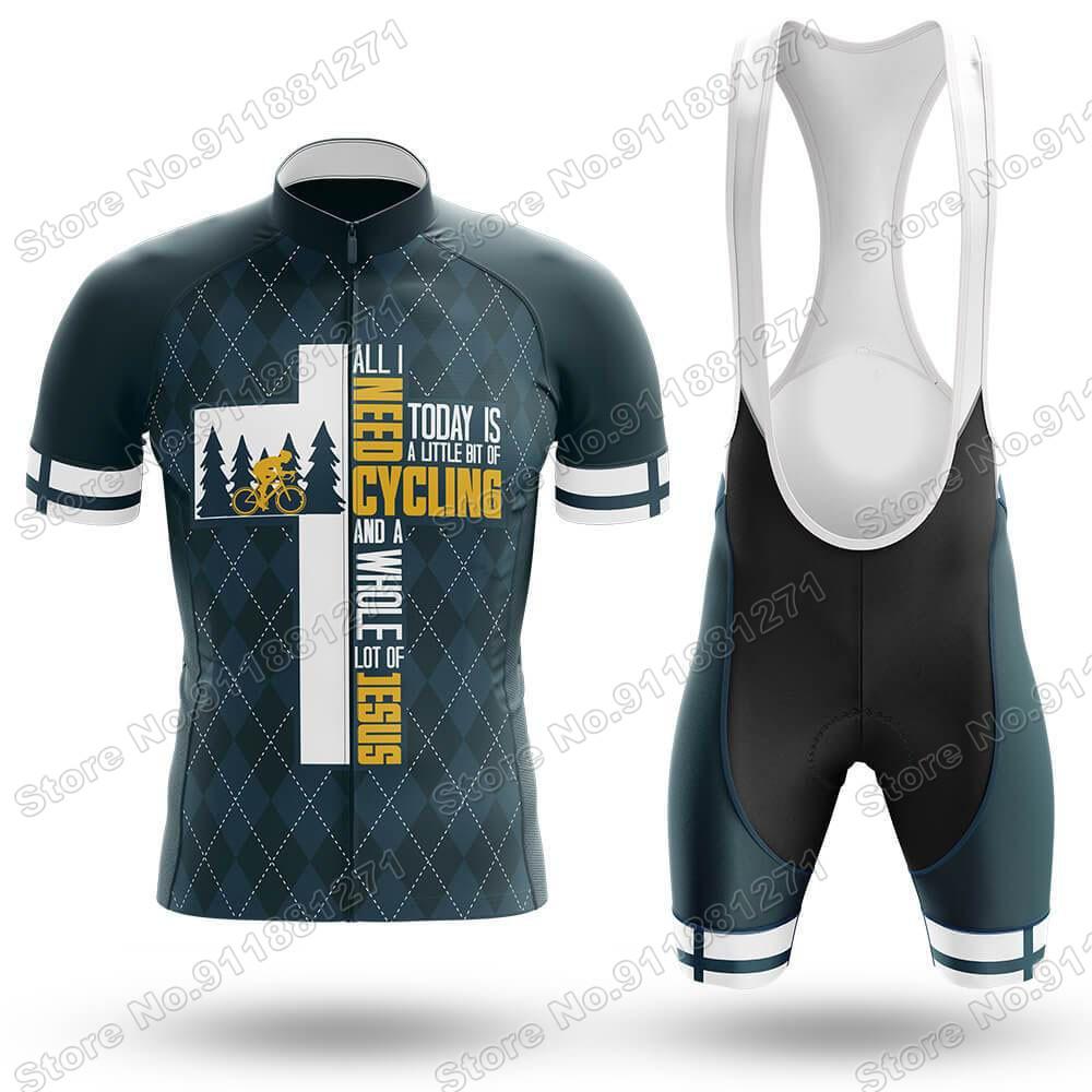 Năm 2023 Và Chúa Giêsu Nam Đi Xe Đạp Quần Áo Pro Đội Bộ Quần Áo Đạp Xe Jersey Mùa Hè Đua Xe Đạp Đường Bộ Phù Hợp Với Xe Đạp Yếm Quần Short MTB Maillot Color: 8 Size: XXS