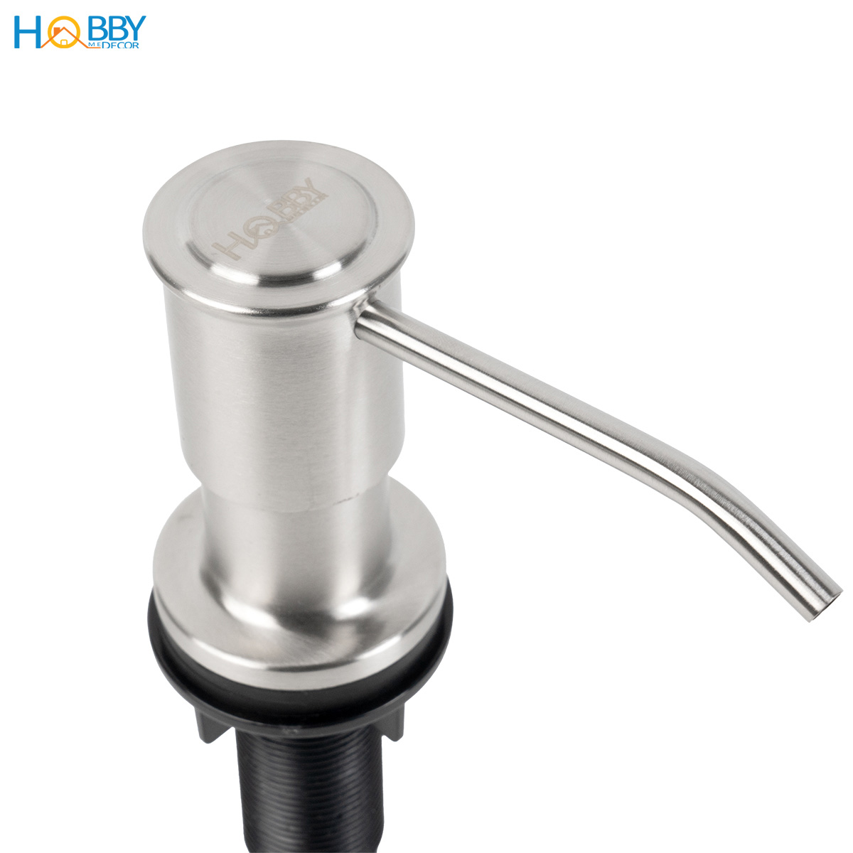 Vòi hút nước rửa chén gắn chậu inox 304 xước Hobby home decor NRC8