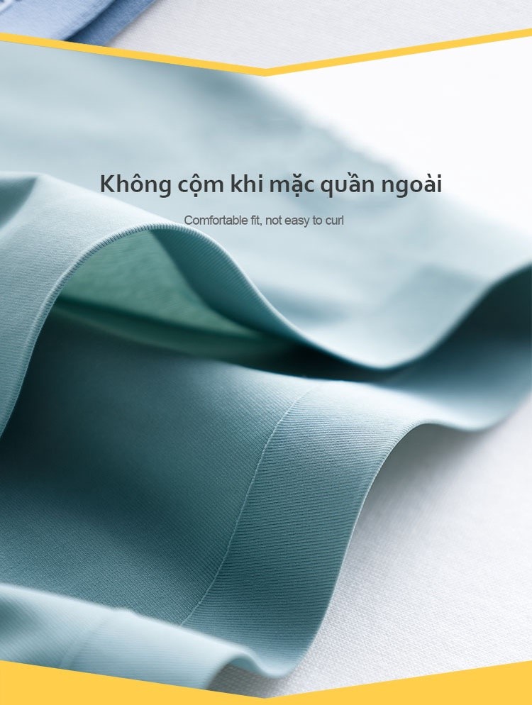 Hộp 3 quần sịp boxer nam cao cấp thun lạnh Kháng Khuẩn Khử Mùi MiiOW Ice Silk