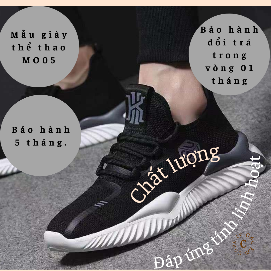 Giày thể thao nam siêu nhẹ, siêu ôm chân  đế cao su Lava siêu nhẹ. Thiết kế và hoàn thiện thủ công tại xưởng.