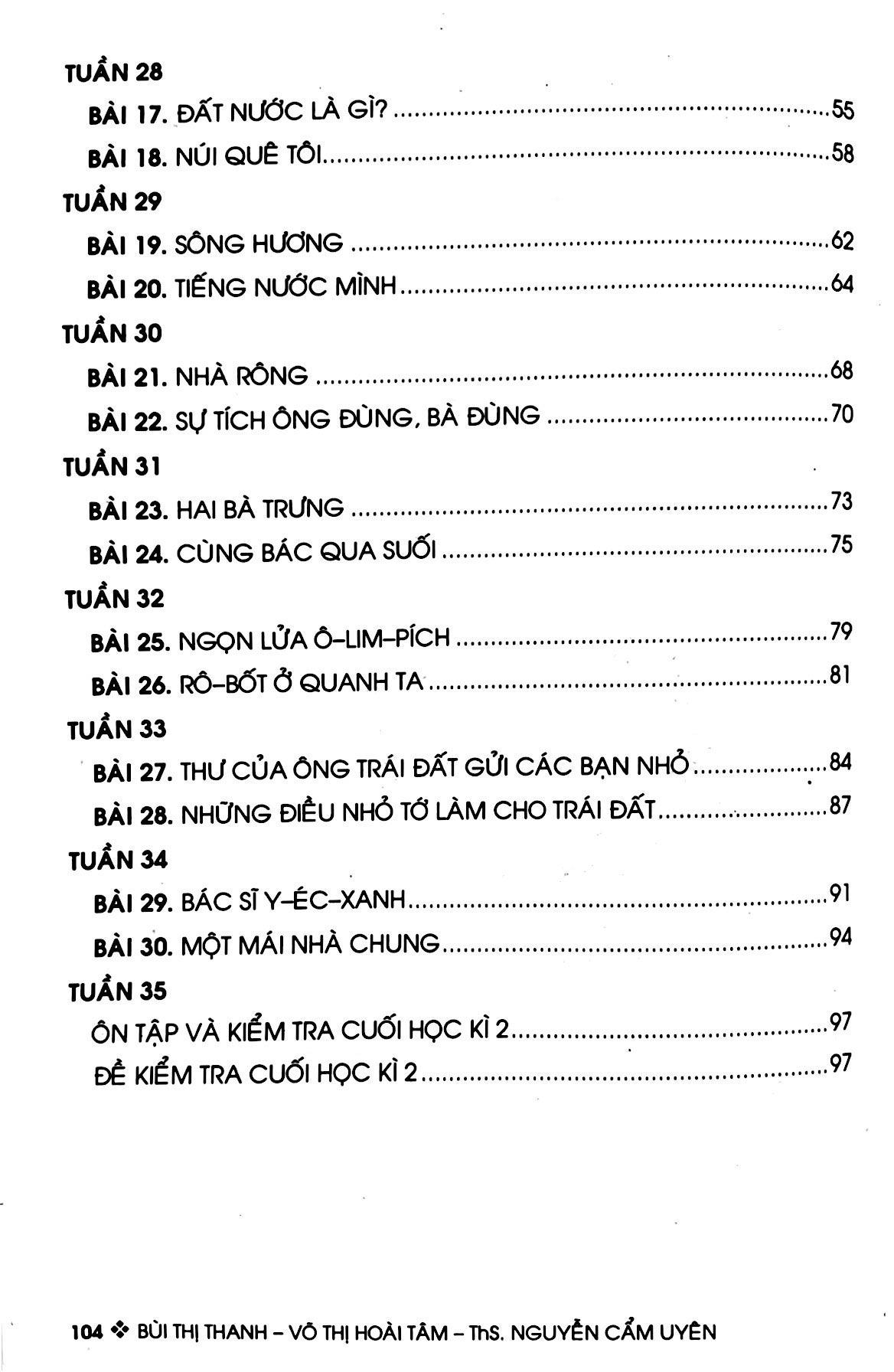 Bồi Dưỡng Văn - Tiếng Việt 3 - Tập 2