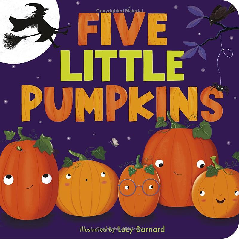 Sách ngoại văn: Five Little Pumpkins