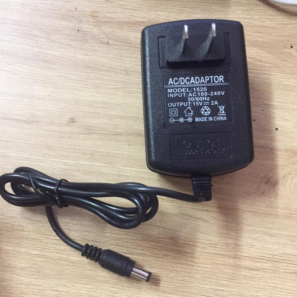 Nguồn Adapter 15V 1A 2A Nguồn Loa kẹo kéo