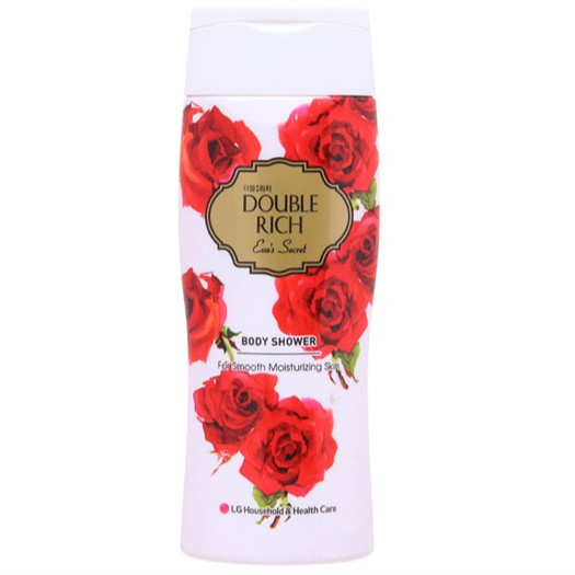 Hộp quà sữa tắm dưỡng da Double Rich: Hương hoa Iris Dreamy Romance 200ml và hương hoa hồng Eva's Secret 200ml