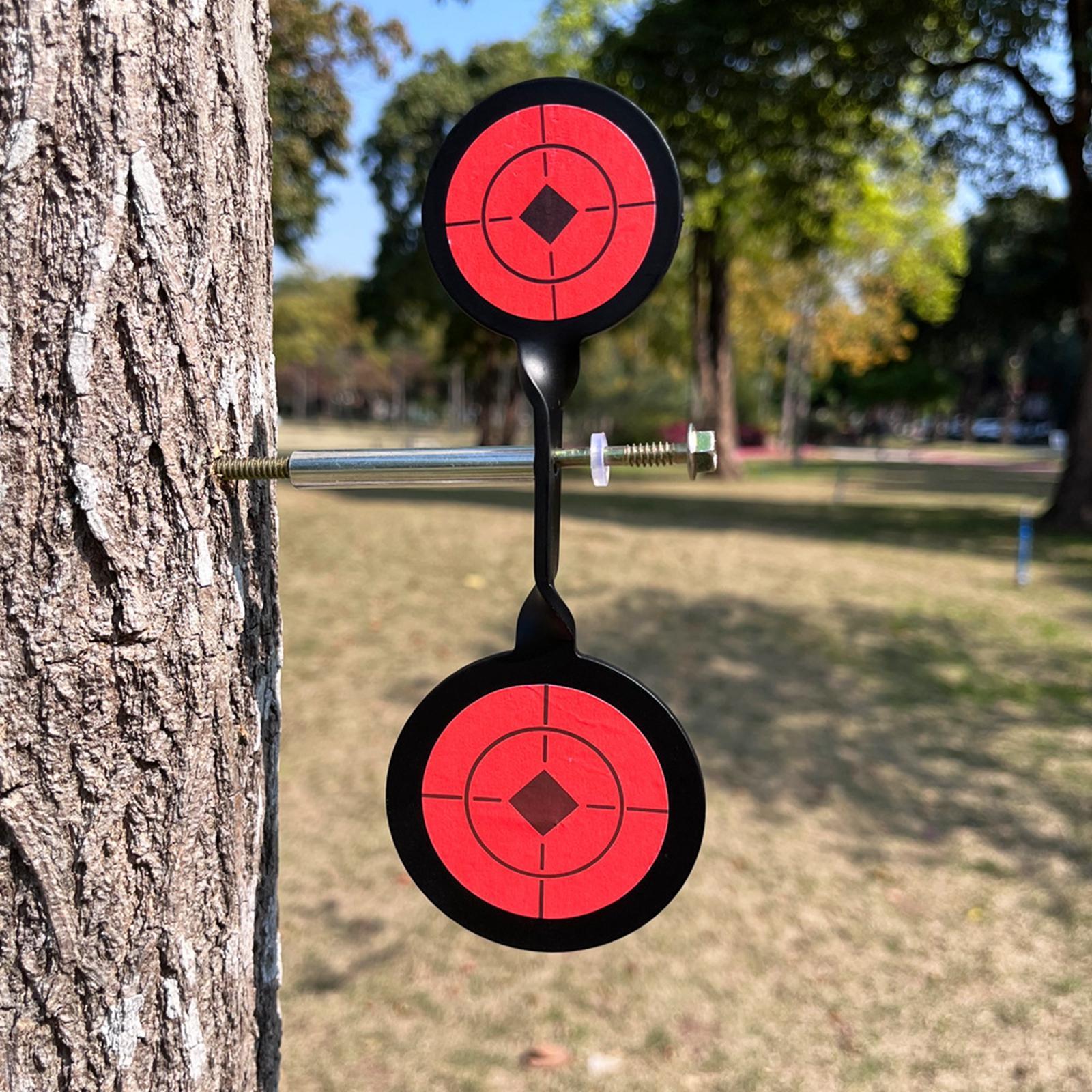 Shooting Target Reset Spinner Garden Backyard Resetting Target for Practice Outdoor