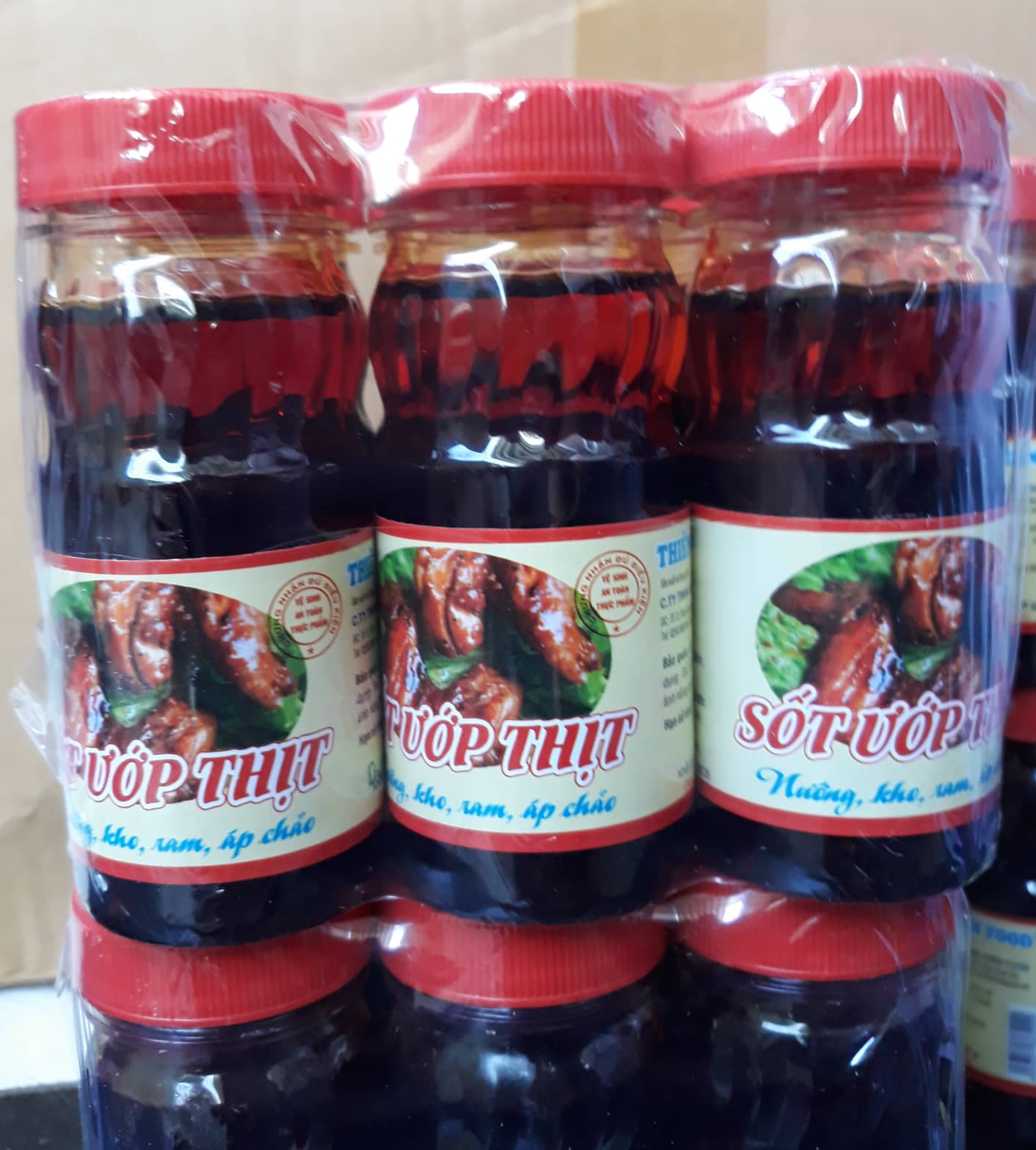 COMBO 6 CHAI SỐT ƯỚP THỊT