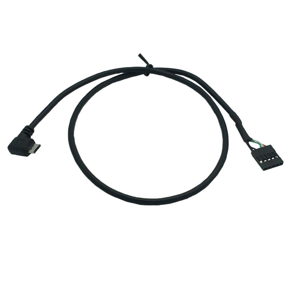 Micro USB Male to Female Motherboard Header Cable Adapter Interconnects