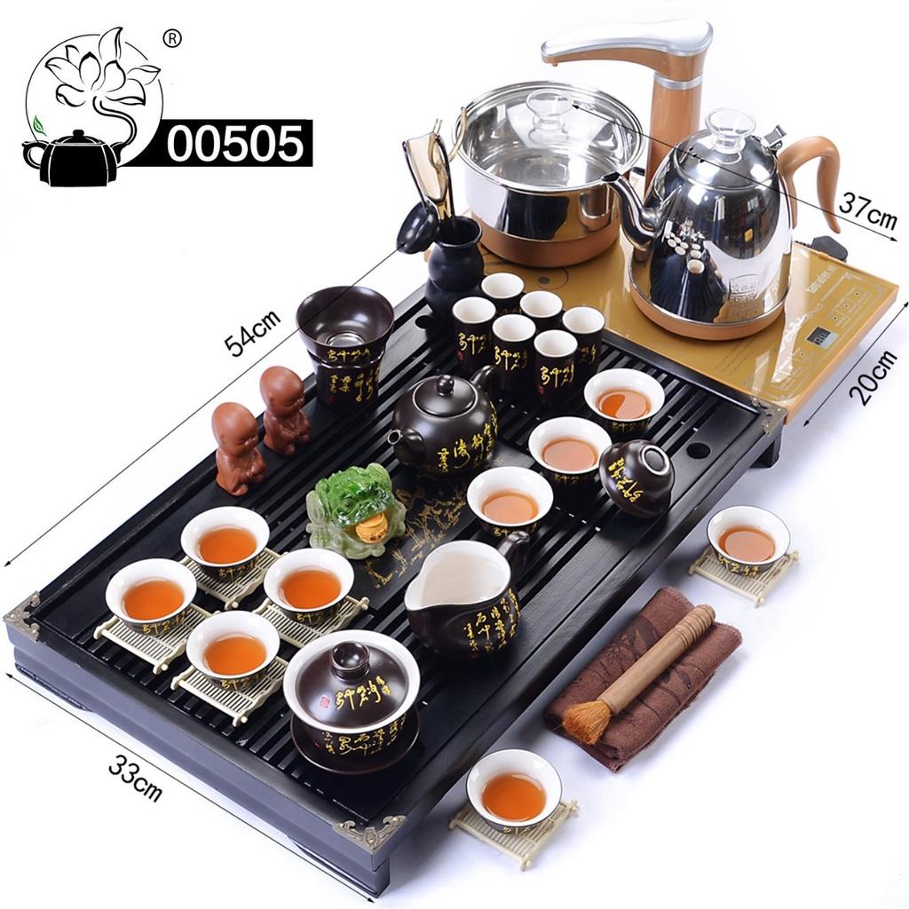 Bàn trà điện mã 005 gỗ thông - bàn trà điện thông minh đa năng - bảo hành 12 tháng - làm quà tặng, quà biếu lịch sự, sang trọng, ý nghĩa.