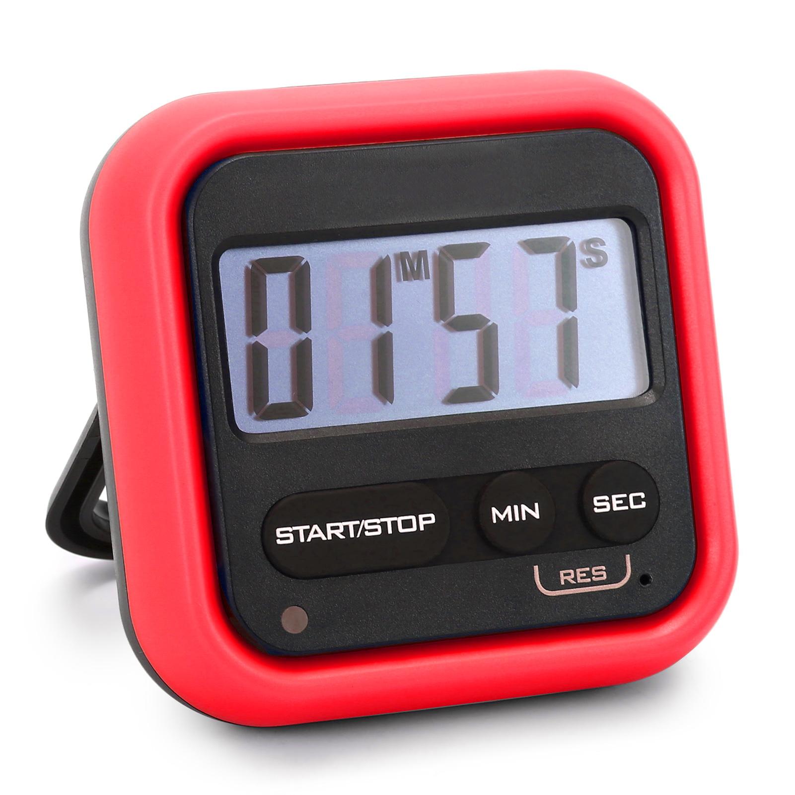 Bộ Hẹn Giờ Trong Bếp Bấm Giờ Kỹ Thuật Số Với Báo Thức Lớn Màn Hình Lcd Lớn