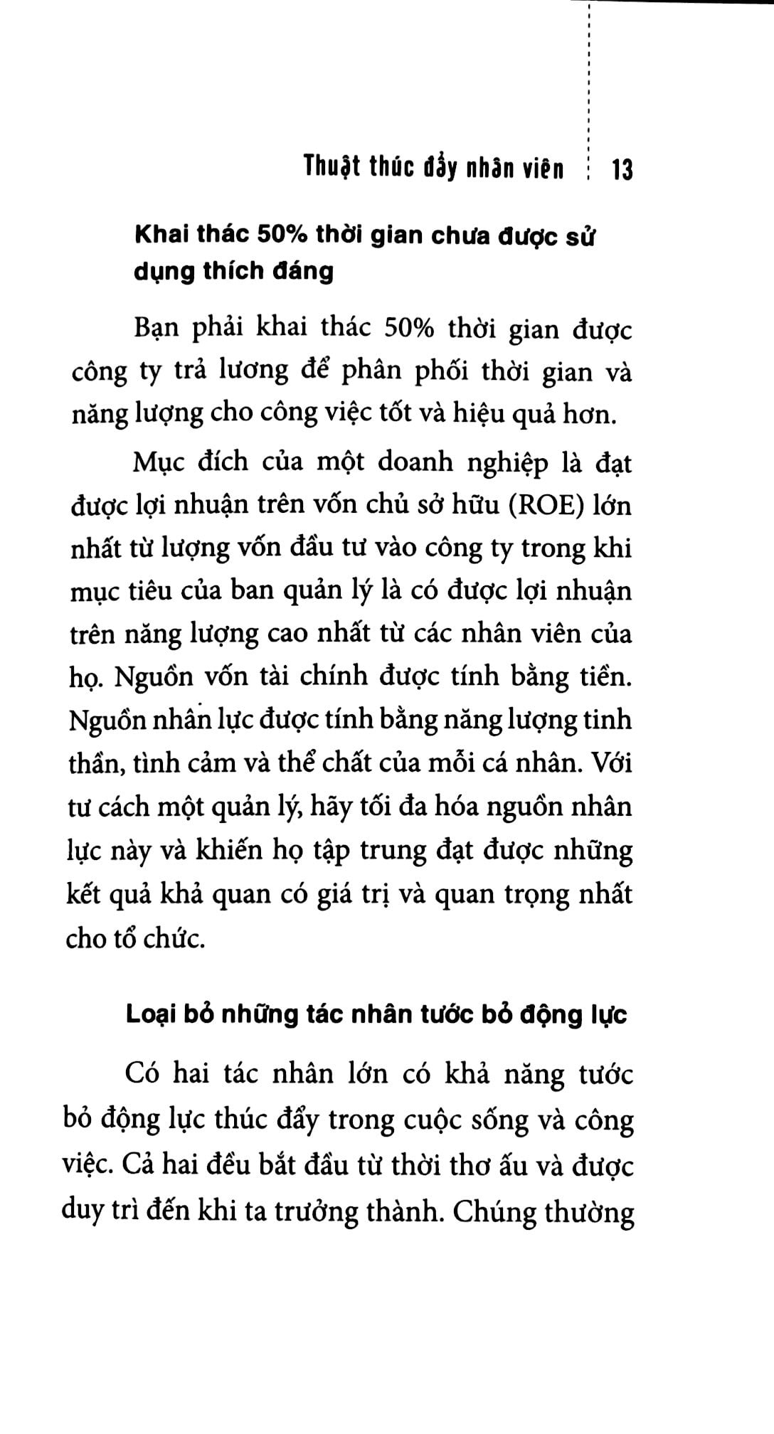 Phát Triển Cá Nhân - Thuật Thúc Đẩy Nhân Viên
