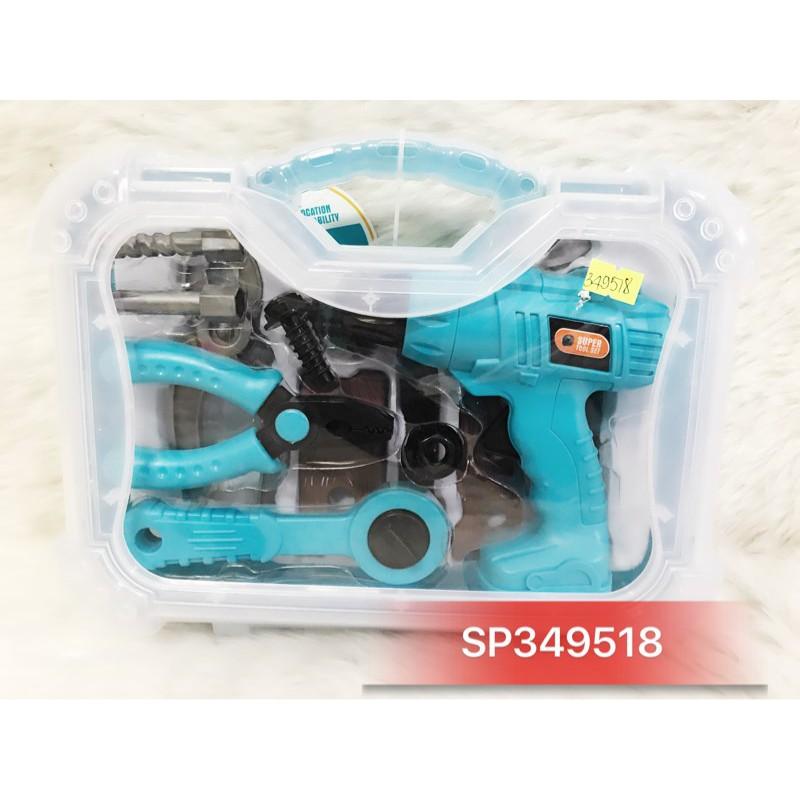 Đồ Chơi Hộp vali kềm búa khoan ốc vít 6647-1 - SP349518
