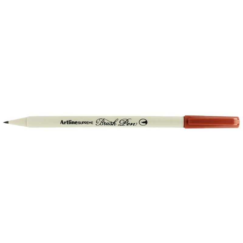 Bút Lông Đầu Cọ Artline Supreme Brush Pen EPFS-F - Màu Nâu