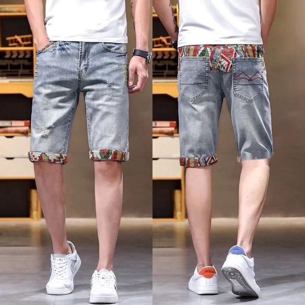 Quần Jeans Lửng Thời Trang Dành Cho Nam