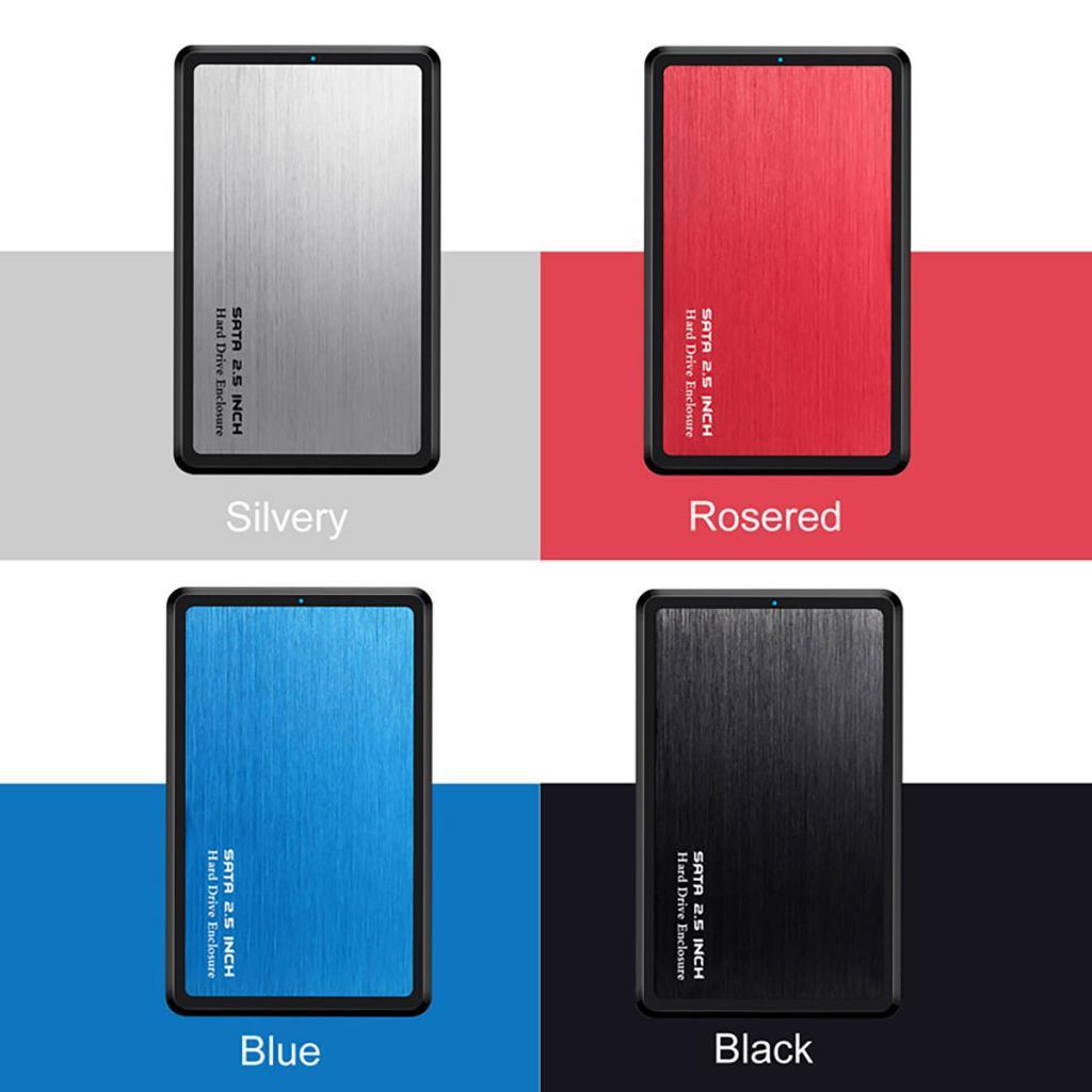 2.5" USB 3.0 to Sata Hard Drive SDD HDD Enclosure Case for Laptop and PC