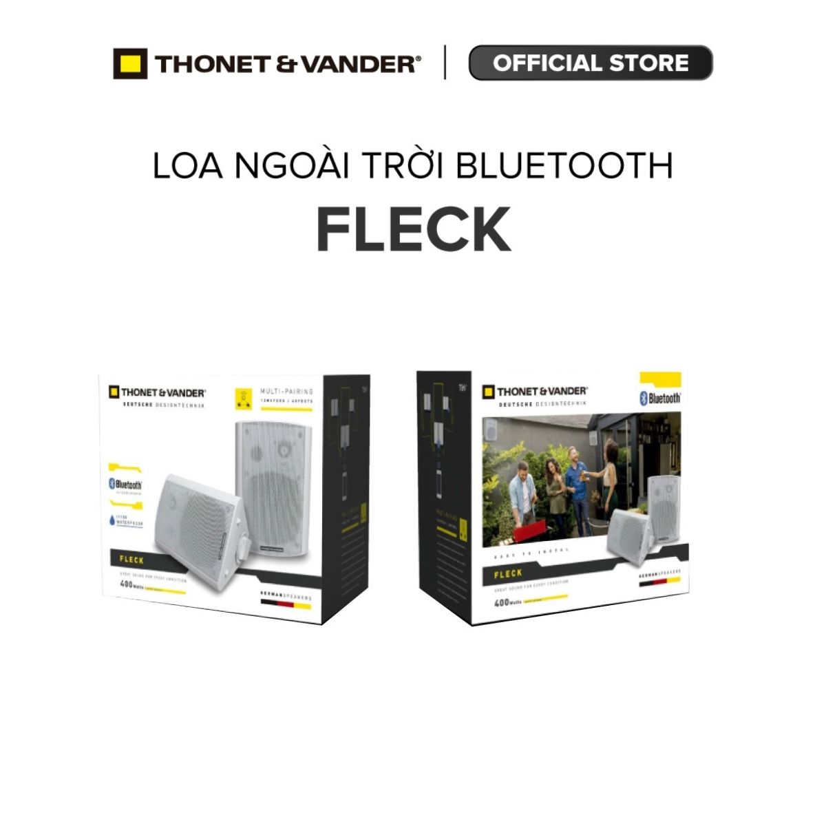 Loa Bluetooth ngoài trời Thonet & Vander FLECK 7 BT OUTDOOR Hàng chính hãng