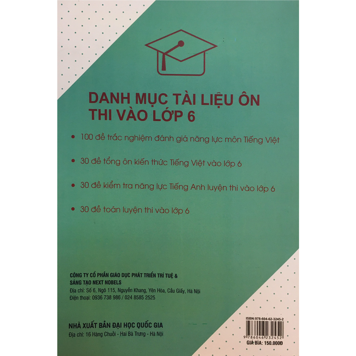 30 đề kiểm tra năng lực tiếng anh luyện thi vào lớp 6