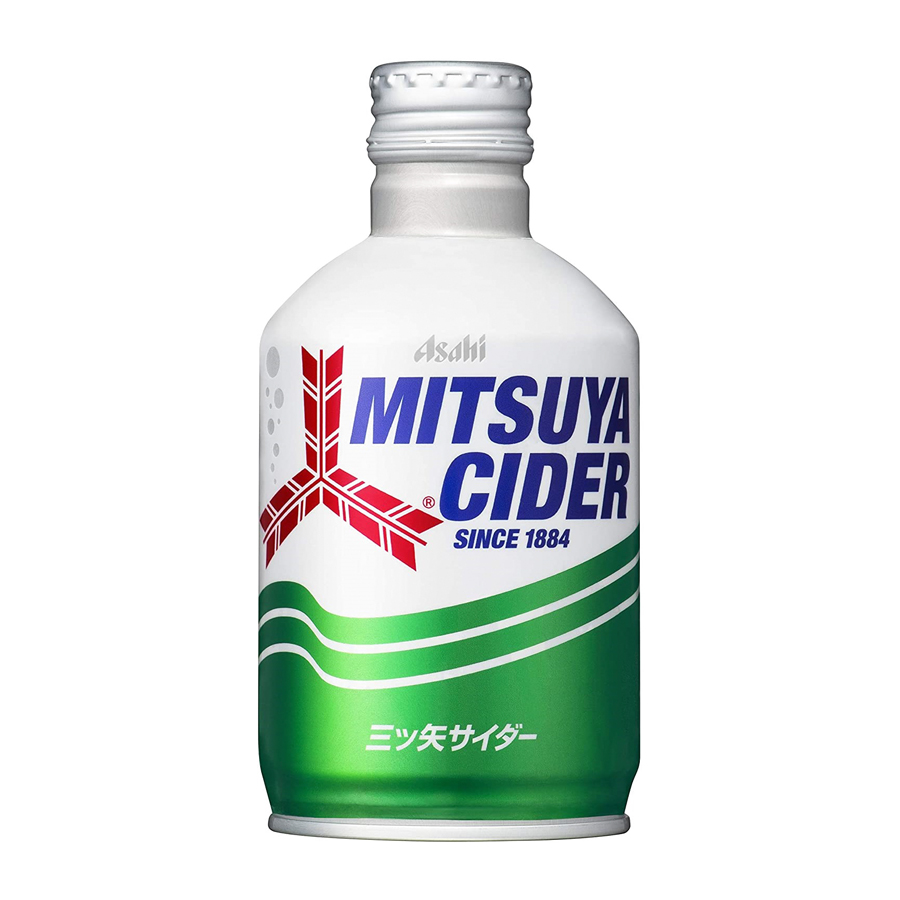 1 thùng 24 lon Nước giải khát có ga Mitsuya Cider 300mL