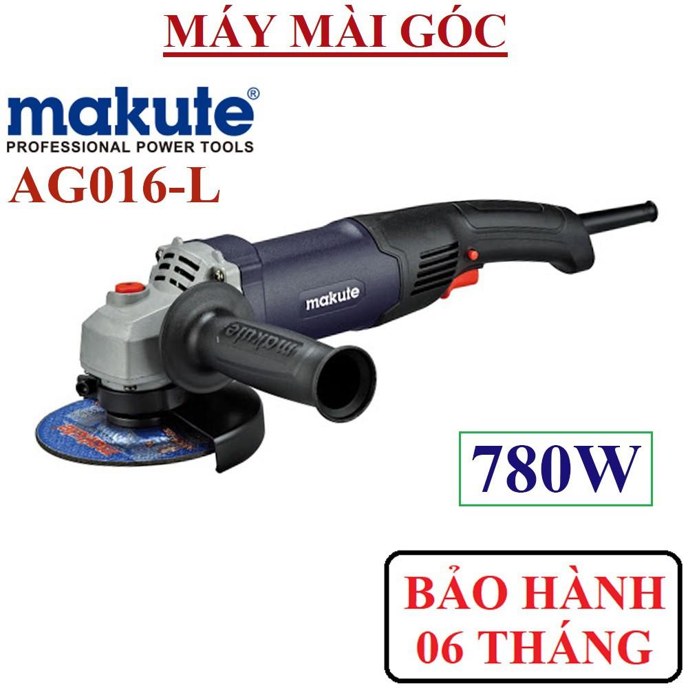 Máy mài 100mm tay dài Makute AG016-L 780W (Công tắc bóp)